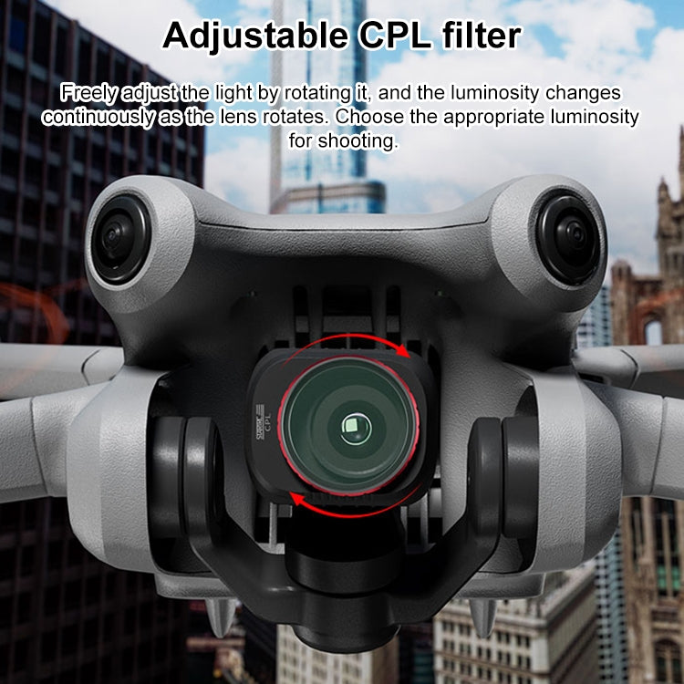 For DJI Mini 4 Pro STARTRC Drone Lens Filter, Lens:CPL UV ND8/16/32/64 - free shipping - PMC TechLife - Order now!
