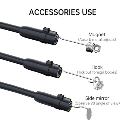 P200 8mm Side Lenses Integrated Industrial Pipeline Endoscope with 4.3 inch Screen, Spec:15m Tube -  by PMC Jewellery | Online Shopping South Africa | PMC Jewellery | Buy Now Pay Later Mobicred