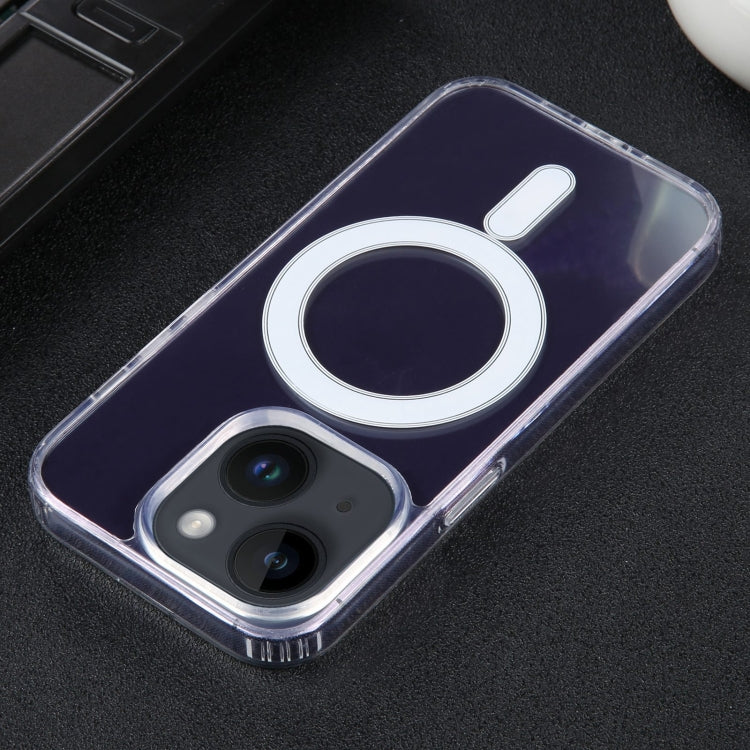 For iPhone 15 Plus GEBEI MagSafe Magnetic Transparent Phone Case(Transparent) - iPhone 15 Plus Cases by GEBEI | Online Shopping South Africa | PMC Jewellery