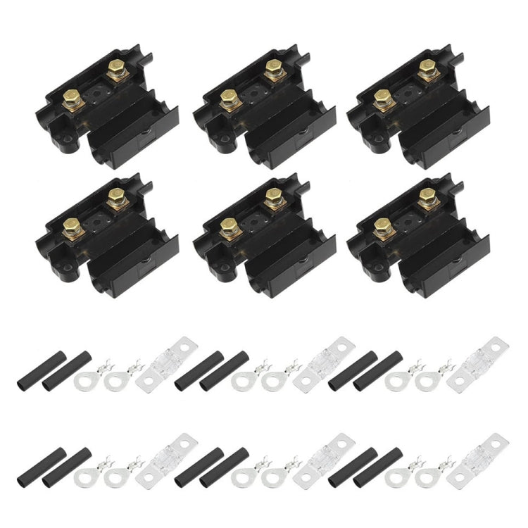 6 in 1 For Dual Battery Systems ANS Car Fuse Holder Fuse Box Kit, Current:80A - Fuse by PMC TechLife | Online Shopping South Africa | PMC TechLife | Buy Now Pay Later Mobicred