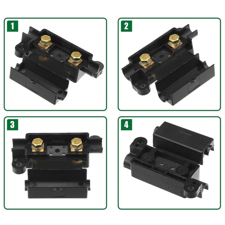 6 in 1 For Dual Battery Systems ANS Car Fuse Holder Fuse Box Kit, Current:40A - free shipping - PMC TechLife - Order now!