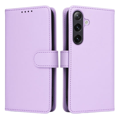 For Samsung Galaxy S24 5G BETOPNICE BN-005 2 in 1 Detachable Imitate Genuine Leather Phone Case(Light Purple) - Galaxy S24 5G Cases by BETOPNICE | Online Shopping South Africa | PMC Jewellery | Buy Now Pay Later Mobicred