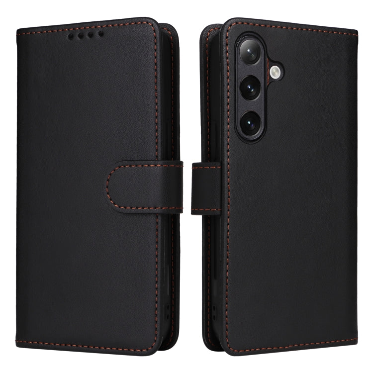 For Samsung Galaxy S24 5G BETOPNICE BN-005 2 in 1 Detachable Imitate Genuine Leather Phone Case(Black) - Galaxy S24 5G Cases by BETOPNICE | Online Shopping South Africa | PMC Jewellery | Buy Now Pay Later Mobicred