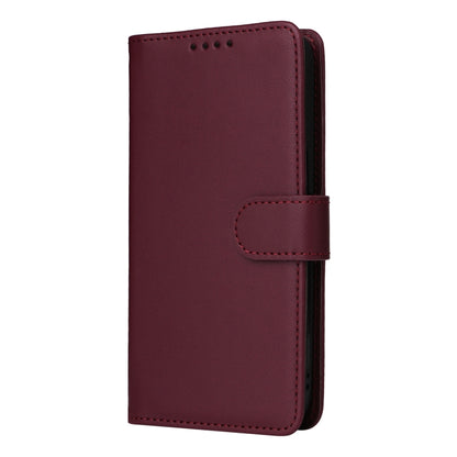 For Samsung Galaxy S24 5G BETOPNICE BN-005 2 in 1 Detachable Imitate Genuine Leather Phone Case(Wine Red) - Galaxy S24 5G Cases by BETOPNICE | Online Shopping South Africa | PMC Jewellery | Buy Now Pay Later Mobicred