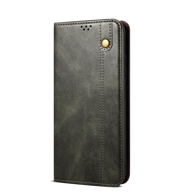 For Xiaomi Redmi K70/K70 Pro Oil Wax Crazy Horse Texture Leather Phone Case(Green) - K70 Pro Cases by PMC Jewellery | Online Shopping South Africa | PMC Jewellery | Buy Now Pay Later Mobicred