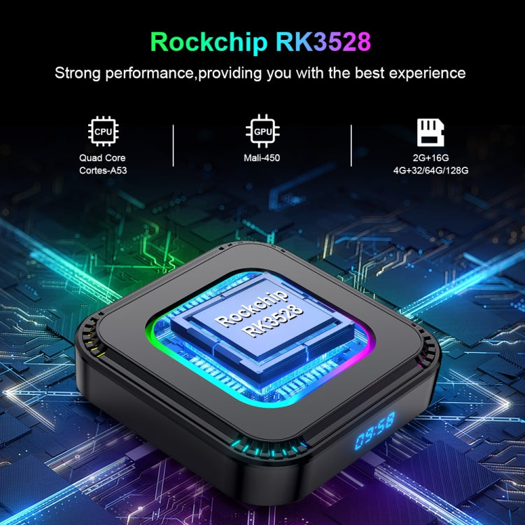 HK1 RBOX K8 8K Android 13.0 Smart TV Box with Remote Control, 4GB+64GB, RK3528 Quad-Core(AU Plug) - free shipping - PMC TechLife - Order now!
