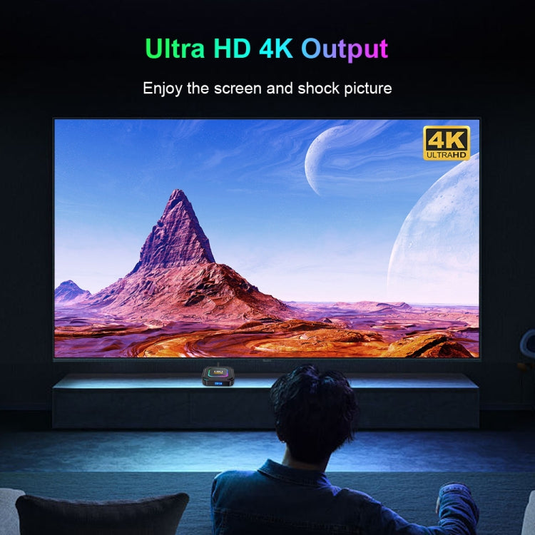 HK1 RBOX K8 8K Android 13.0 Smart TV Box with Remote Control, 4GB+32GB, RK3528 Quad-Core(US Plug) - Others by PMC TechLife | Online Shopping South Africa | PMC TechLife | Buy Now Pay Later Mobicred