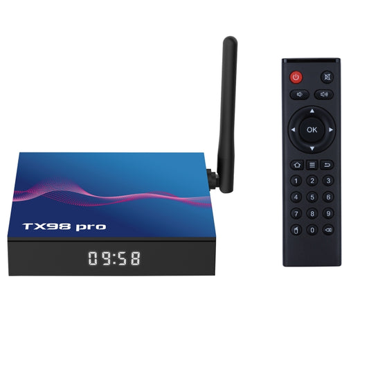 TX98 Pro 4K Ultra HD Android 12.0 Smart TV Box with Remote Control, 4GB+32GB, Allwinner H618 Quad-Core(AU Plug) - Others by PMC Jewellery | Online Shopping South Africa | PMC Jewellery | Buy Now Pay Later Mobicred