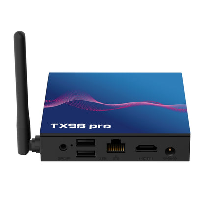 TX98 Pro 4K Ultra HD Android 12.0 Smart TV Box with Remote Control, 4GB+64GB, Allwinner H618 Quad-Core(UK Plug) - Others by PMC Jewellery | Online Shopping South Africa | PMC Jewellery | Buy Now Pay Later Mobicred