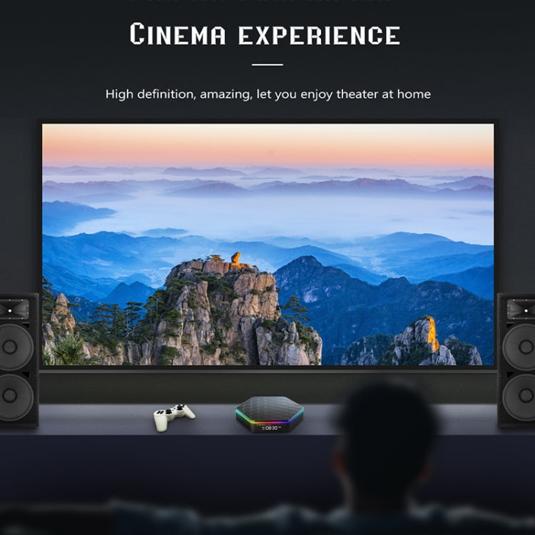 T95Z Plus 8K WiFi6 Android 12.0 Smart TV Box with Remote Control, 4GB+128GB, Allwinner H618 Quad-Core(EU Plug) - Others by PMC TechLife | Online Shopping South Africa | PMC TechLife | Buy Now Pay Later Mobicred