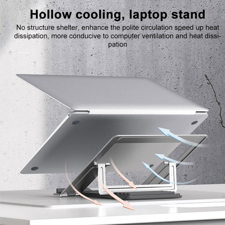 Lenovo Thinkplus Desktop Laptop Holder L20(Silver) - Laptop Stand by Lenovo | Online Shopping South Africa | PMC Jewellery | Buy Now Pay Later Mobicred