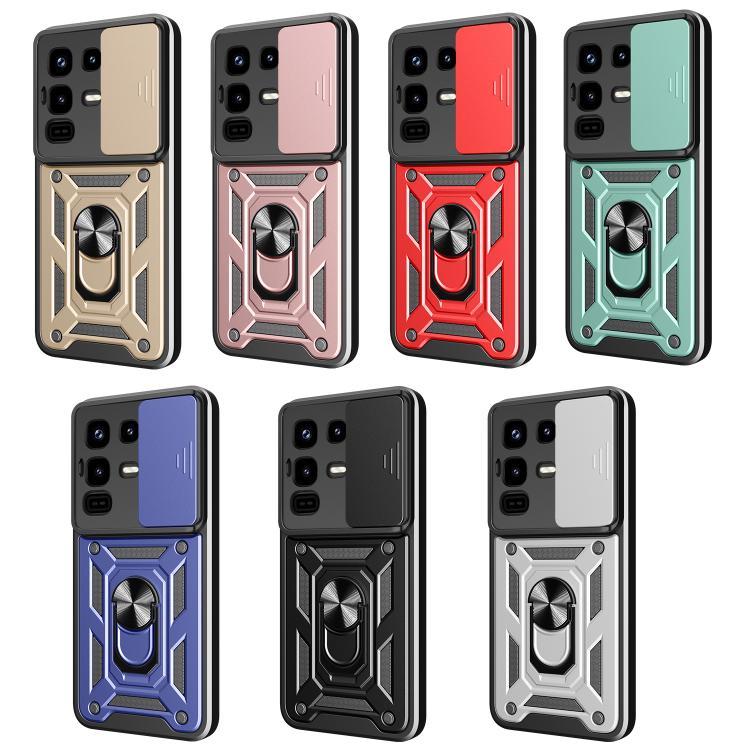 For Infinix Note 50 Pro 4G Sliding Camera Cover Design TPU+PC Phone Case(Black) - free shipping - PMC TechLife - Order now!