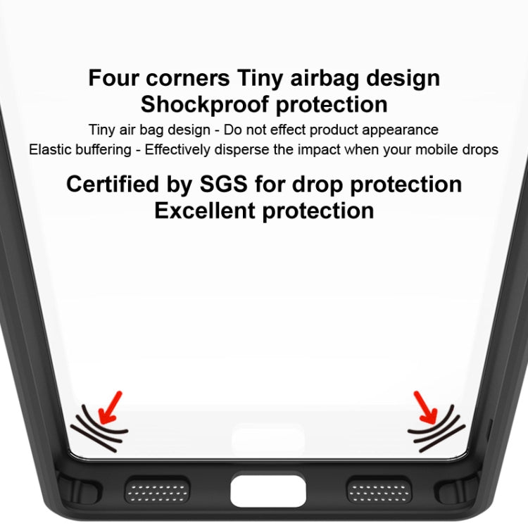 For Realme GT5 5G imak UX-9A Series Four-corner Airbag Shockproof Phone Case - Realme Cases by imak | Online Shopping South Africa | PMC TechLife | Buy Now Pay Later Mobicred