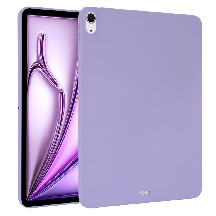 For iPad Air 13 2024 / Air 13 2025 Oil Spray Skin-friendly TPU Tablet Case(Purple) - iPad Air 13 2025 / 2024 Cases by PMC Jewellery | Online Shopping South Africa | PMC Jewellery | Buy Now Pay Later Mobicred