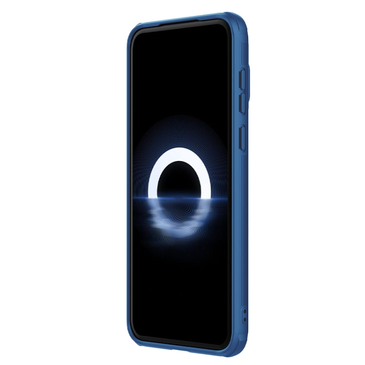 For Huawei Pura 70 NILLKIN Black Mirror Prop CD Texture Mirror Phone Case(Blue) - Huawei Cases by NILLKIN | Online Shopping South Africa | PMC Jewellery | Buy Now Pay Later Mobicred
