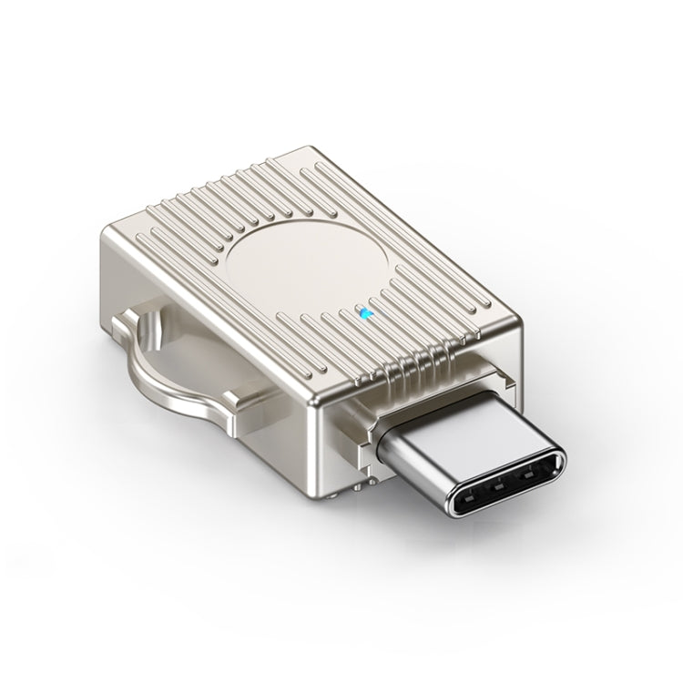 USB to USB-C / Type-C Multifunction Travel Case Shape Apapter(Light Gold) - free shipping - PMC Jewellery - Order now!