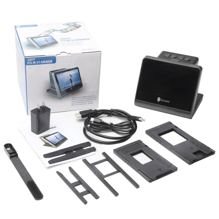 Tonivent TON171 24-48 Mega Pixels 5 inch HD Screen Film Scanner(US Plug) - Portable Scanner by PMC TechLife | Online Shopping South Africa | PMC TechLife | Buy Now Pay Later Mobicred