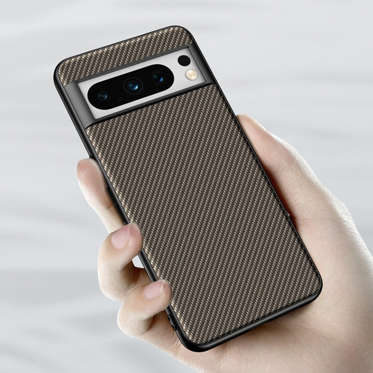 For Google Pixel 9 Pro Ultra-thin Carbon Fiber Texture Printing Phone Case(Black Red) - Google Cases by PMC TechLife | Online Shopping South Africa | PMC TechLife | Buy Now Pay Later Mobicred
