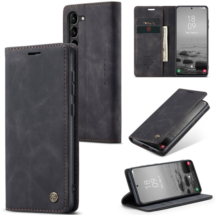 For Samsung Galaxy S24 5G CaseMe 013 Multifunctional Horizontal Flip Leather Phone Case(Black) - Galaxy S24 5G Cases by CaseMe | Online Shopping South Africa | PMC Jewellery | Buy Now Pay Later Mobicred