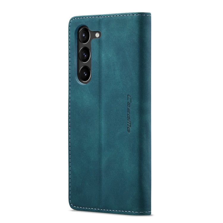 For Samsung Galaxy S24+ 5G CaseMe 013 Multifunctional Horizontal Flip Leather Phone Case(Blue) - free shipping - PMC Jewellery - Order now!