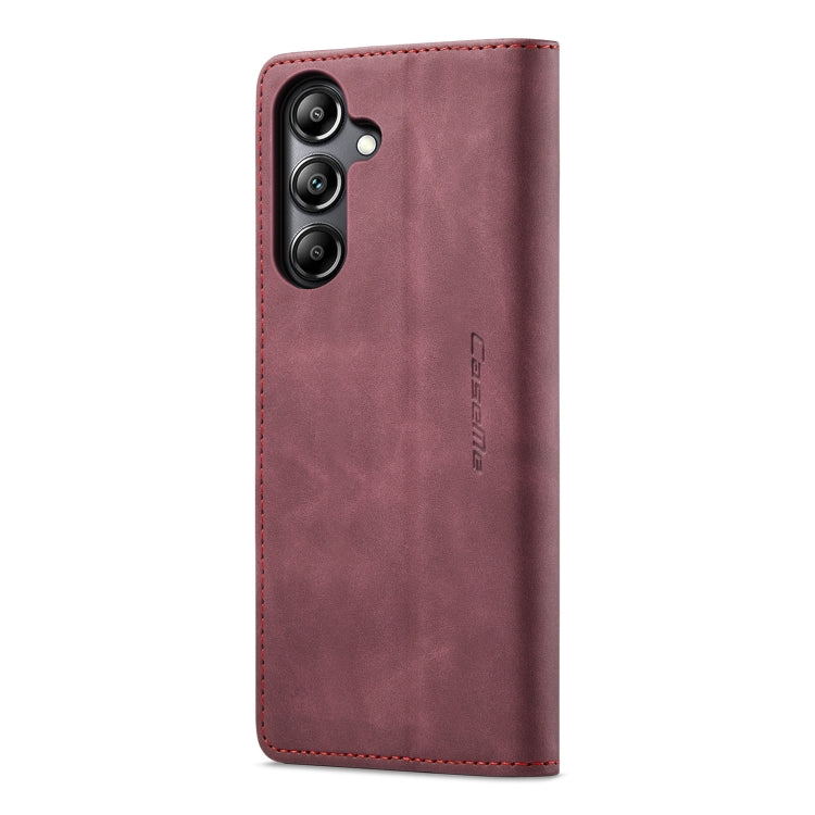 For Samsung Galaxy A05s CaseMe 013 Multifunctional Horizontal Flip Leather Phone Case(Wine Red) - Galaxy Phone Cases by CaseMe | Online Shopping South Africa | PMC Jewellery | Buy Now Pay Later Mobicred