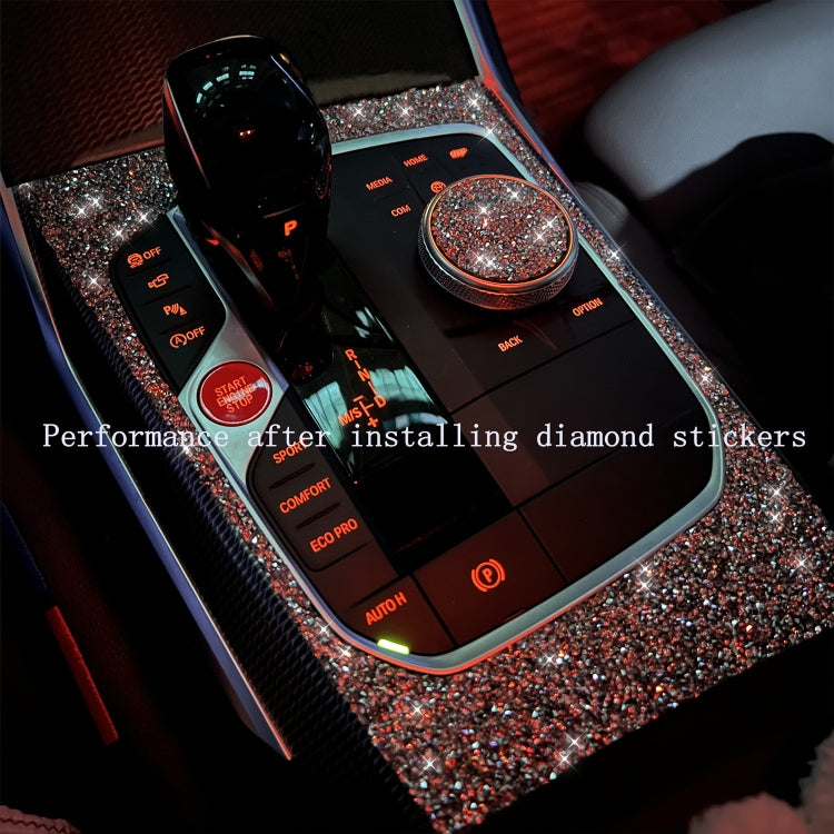 For Mazda CX-5 2017-2018 Car Electronic Handbrake Panel Diamond Decorative Sticker, Left Drive - Car Interior Mouldings by PMC Jewellery | Online Shopping South Africa | PMC Jewellery | Buy Now Pay Later Mobicred