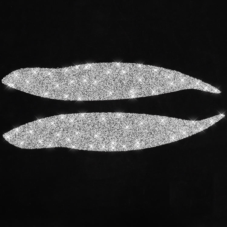 For Honda Civic 1999-2000 Car Light Eyebrow Diamond Decorative Sticker, Left and Right Drive - Car Interior Mouldings by PMC TechLife | Online Shopping South Africa | PMC TechLife | Buy Now Pay Later Mobicred