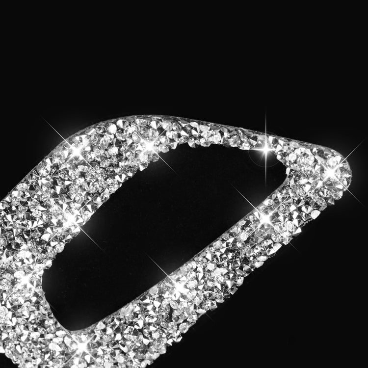 For Ford Mustang 2015-2020 Car Seat Adjustment Button Diamond Decoration Sticker, Left Drive - Car Interior Mouldings by PMC TechLife | Online Shopping South Africa | PMC TechLife | Buy Now Pay Later Mobicred