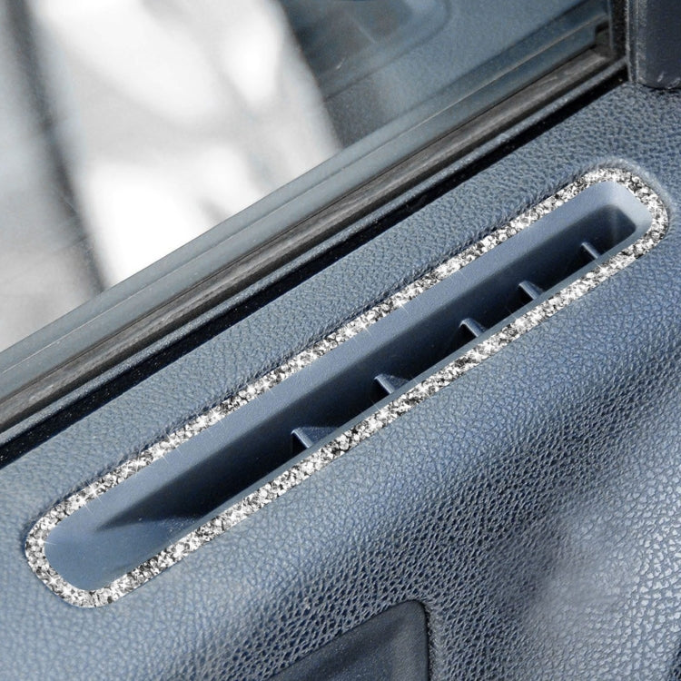 For Dodge Charger 2011-2014 Car Window Defogger Air Vent Diamond Decorative Sticker, Left-hand Drive - Car Interior Mouldings by PMC TechLife | Online Shopping South Africa | PMC TechLife | Buy Now Pay Later Mobicred