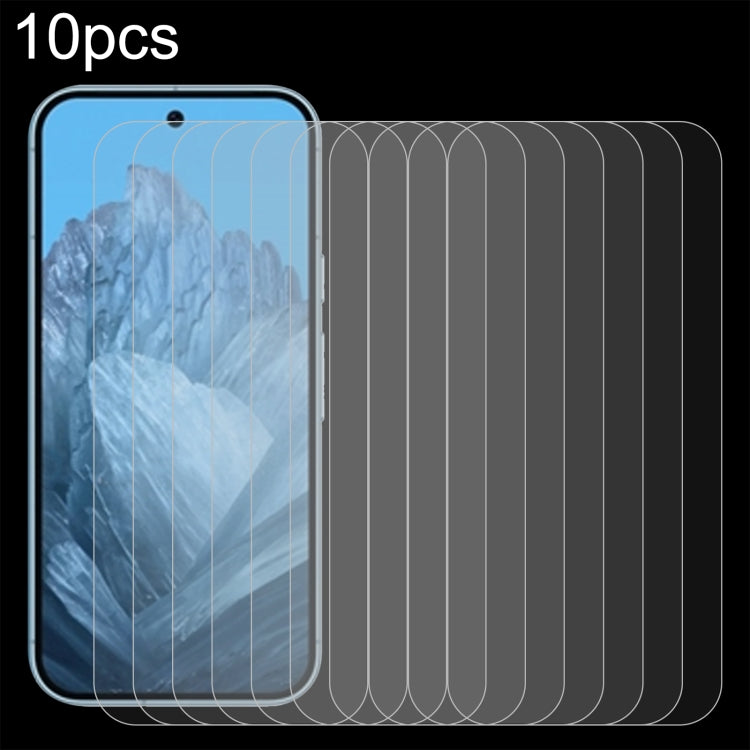 For Google Pixel 9 10pcs 0.26mm 9H 2.5D Tempered Glass Film - Google Tempered Glass by PMC TechLife | Online Shopping South Africa | PMC TechLife | Buy Now Pay Later Mobicred
