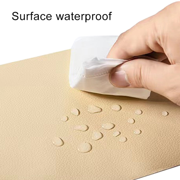 30 x 137cm Self Adhesive Leather for Sofa Repair Patch Car Seat PVC Leather Sticker(Dark Brown) - Seat Accessories by PMC TechLife | Online Shopping South Africa | PMC TechLife | Buy Now Pay Later Mobicred