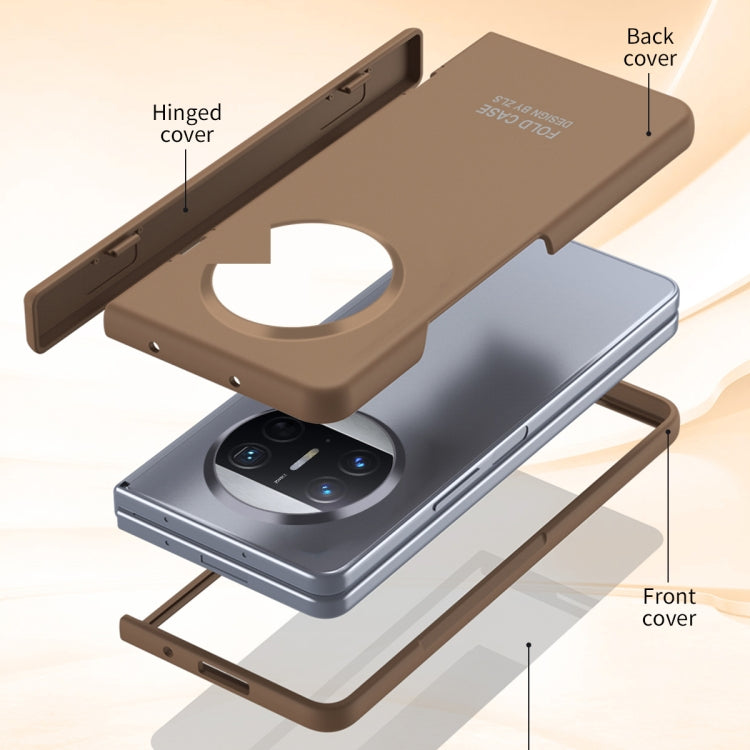 For Huawei Mate X3 Extraordinary Series Hinged Folding Full Phone Case(White) - free shipping - PMC TechLife - Order now!