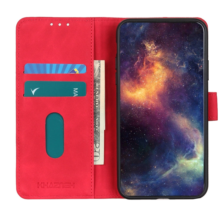 For Google Pixel 9 Pro KHAZNEH Retro Texture Flip Leather Phone Case(Red) - Google Cases by PMC Jewellery | Online Shopping South Africa | PMC Jewellery | Buy Now Pay Later Mobicred