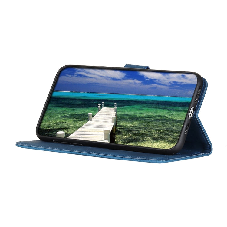 For Google Pixel 9 Pro KHAZNEH Retro Texture Flip Leather Phone Case(Blue) - Google Cases by PMC TechLife | Online Shopping South Africa | PMC TechLife | Buy Now Pay Later Mobicred