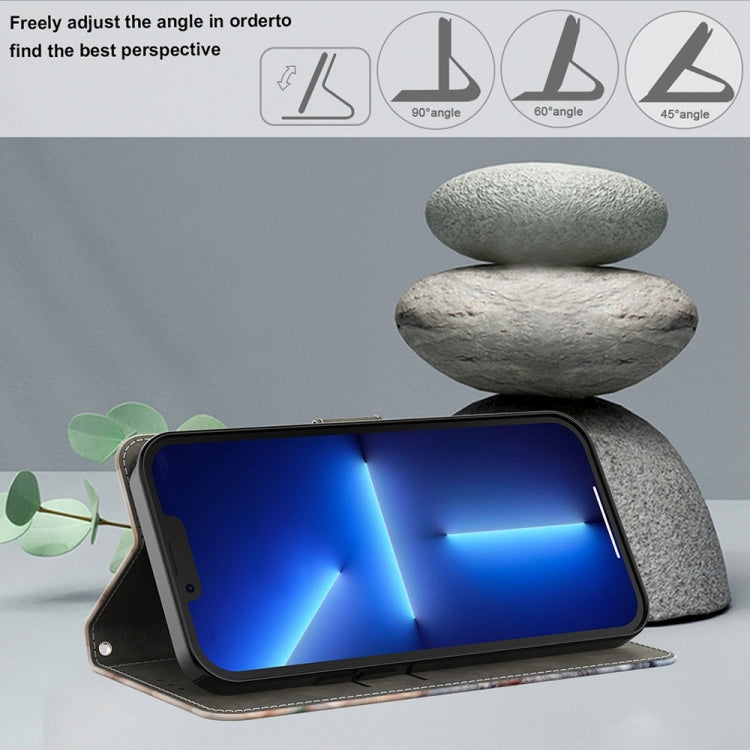 For Motorola Moto G54 Crystal 3D Shockproof Protective Leather Phone Case(Butterfly) - Motorola Cases by PMC TechLife | Online Shopping South Africa | PMC TechLife | Buy Now Pay Later Mobicred