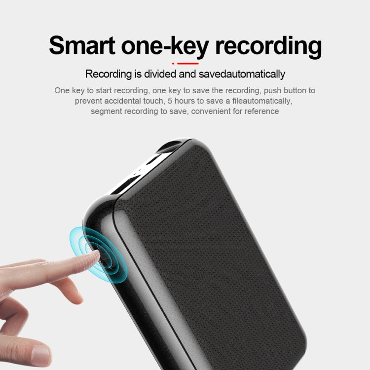 JNN Q75 Magnetic Power Bank Smart Voice Recorder, Memory:32GB(Black) - Recording Pen by JNN | Online Shopping South Africa | PMC TechLife | Buy Now Pay Later Mobicred