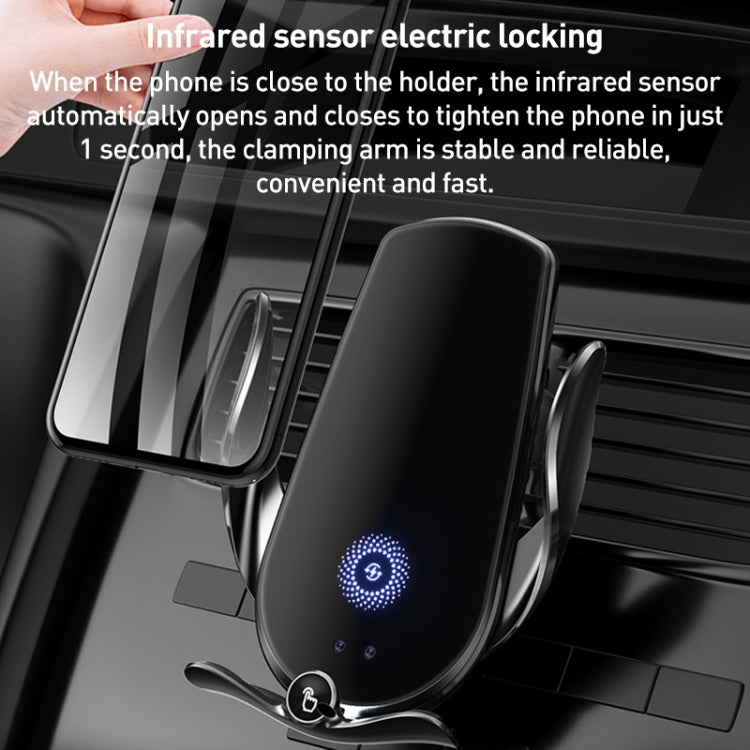 M3 Infrared lnduction Wireless Fast Charging Air Outlet Car Holder(Red) - free shipping - PMC TechLife - Order now!