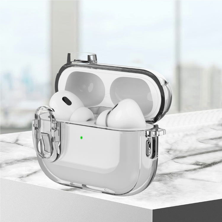 For AirPods Pro 2 Ice Crystals Shockproof Earphone Protective Case(Blue) - For AirPods Pro 2 by PMC Jewellery | Online Shopping South Africa | PMC Jewellery | Buy Now Pay Later Mobicred