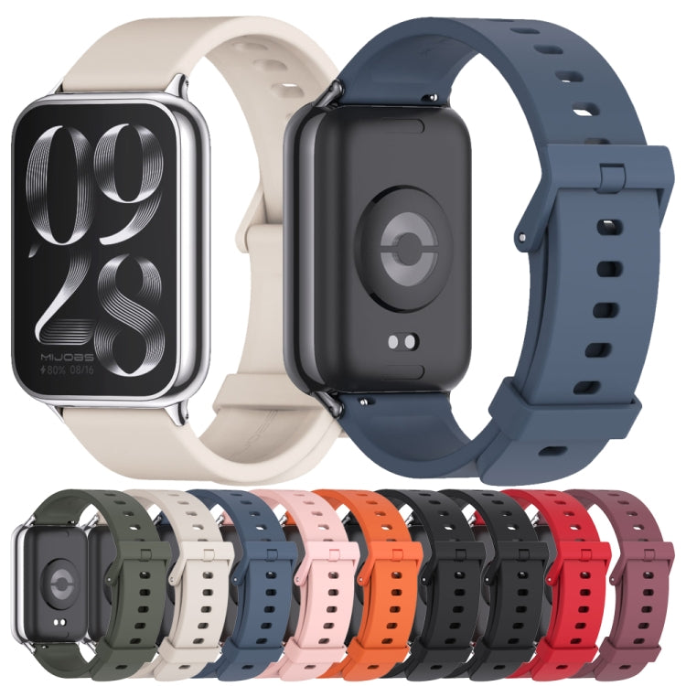 For Xiaomi Smart Band 9 Pro / 8 Pro Mijobs Silicone Breathable Watch Band(Grey+Silver) - free shipping - PMc TechLife - Order now!