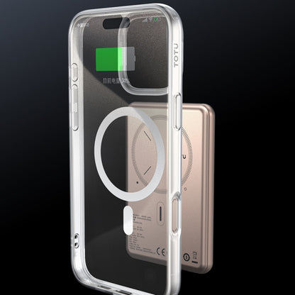 For iPhone 16 TOTUDESIGN PC-5 Crystal Shield Series Magsafe Magnetic Phone Case(Transparent) - iPhone 16 Cases by TOTUDESIGN | Online Shopping South Africa | PMC Jewellery | Buy Now Pay Later Mobicred