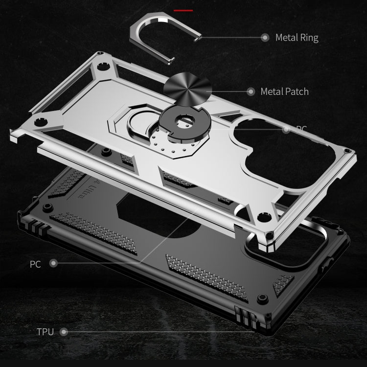 For Samsung Galaxy S24 Ultra 5G Shockproof TPU + PC Phone Case(Silver) - Galaxy S24 Ultra 5G Cases by PMC TechLife | Online Shopping South Africa | PMC TechLife