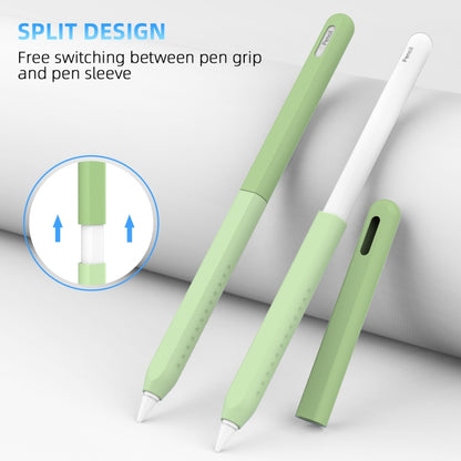 For Apple Pencil 2 / Pro DUX DUCIS Detachable Gradient Colorful Stylus Case(Gradient Green) - Pencil Accessories by DUX DUCIS | Online Shopping South Africa | PMC Jewellery | Buy Now Pay Later Mobicred