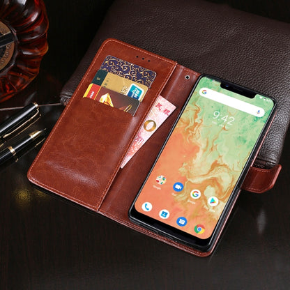 For UMIDIGI A3X idewei Crazy Horse Texture Horizontal Flip Leather Case with Holder & Card Slots & Wallet(Red) - More Brand by idewei | Online Shopping South Africa | PMC Jewellery | Buy Now Pay Later Mobicred