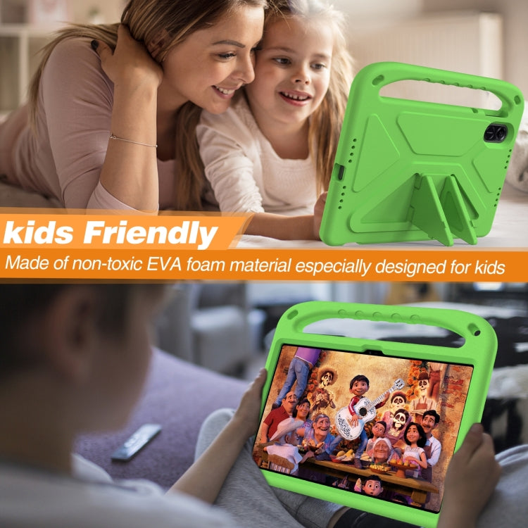 For Honor Pad X9 / X8 Pro Handle EVA Shockproof Tablet Case with Holder(Green) - free shipping - PMC TechLife - Order now!