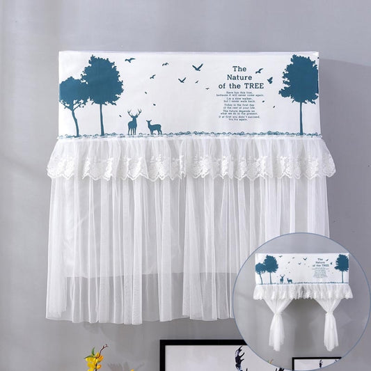 Do Not Take Dust-proof And Anti Direct Blowing Simple Wind Hanging Machine Air Conditioner Moon Cover, Size:Width 86 × Thickness 20 × Height 90cm(Shadow Of The Trees) - Dust Covers by PMC Jewellery | Online Shopping South Africa | PMC Jewellery | Buy Now Pay Later Mobicred