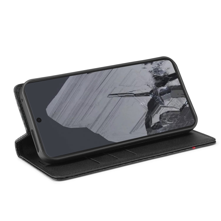 For Google Pixel 9 Pro LC.IMEEKE Carbon Fiber Leather Phone Case(Vertical Black) - Google Cases by LC.IMEEKE | Online Shopping South Africa | PMC TechLife | Buy Now Pay Later Mobicred