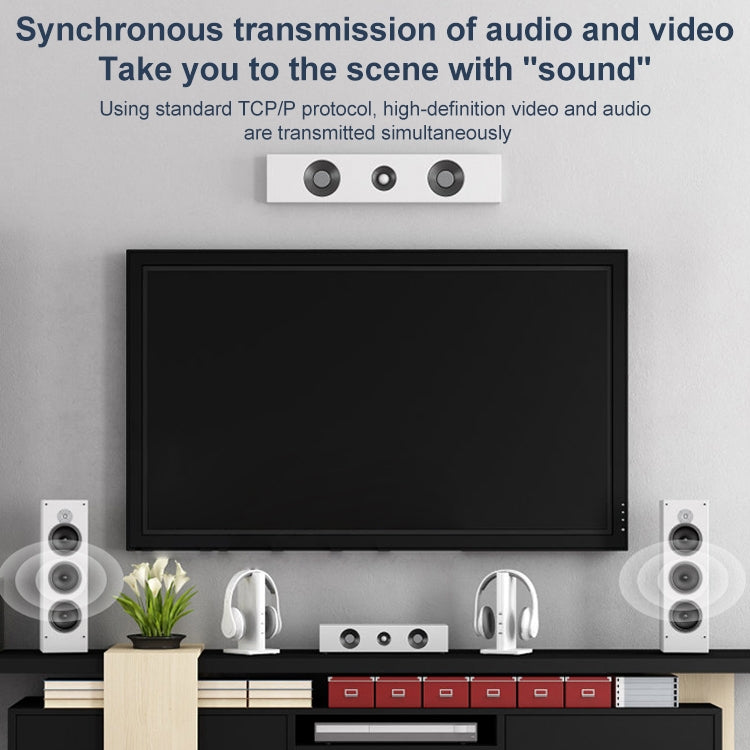 Measy ET1815 HDMI Extender Transmitter and Receiver Converter, Transmission Distance: 150m, Plug:EU - free shipping - PMC Jewellery - Order now!