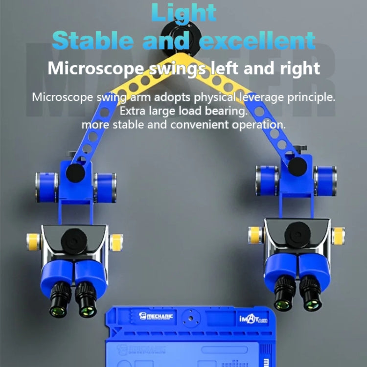 Mechanic 360 Rotation Swing Arm Universal Aluminum Alloy Microscope Bracket, Model:M2 - Microscope Magnifier Series by MECHANIC | Online Shopping South Africa | PMC Jewellery