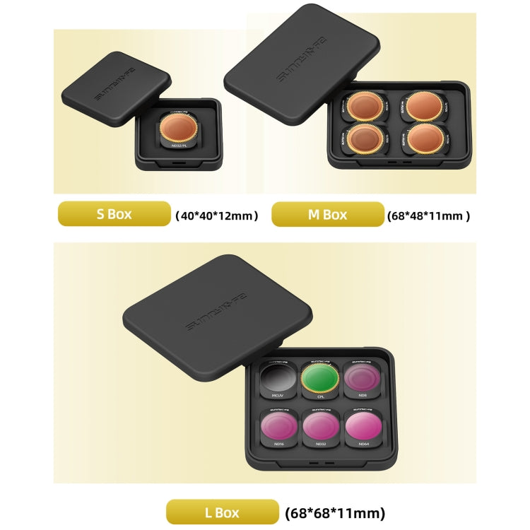 For DJI OSMO Pocket 3 Sunnylife Camera Lens Magnetic Metal Filter, Filter:ND64PL - Lens Accessories by Sunnylife | Online Shopping South Africa | PMC TechLife | Buy Now Pay Later Mobicred