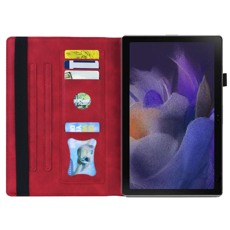 For Lenovo Tab M11 / Xiaoxin Pad 11 2024 Business Shockproof Horizontal Flip Leather Tablet Case(Red) - free shipping - PMC Jewellery - Order now!